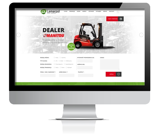 strona Lemarpol - w�zki wid�owe